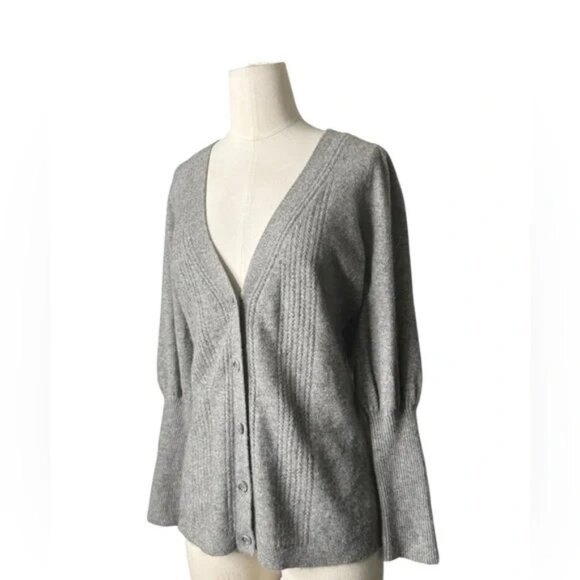 ROBERT RODRIGUEZ | 100% Cashmere Button Down Sweater - Picture 2 of 7